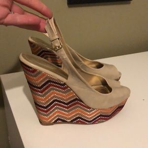 Tan wedges